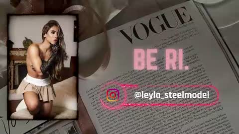 INSTA leylasteel model         online show from 07.04.26