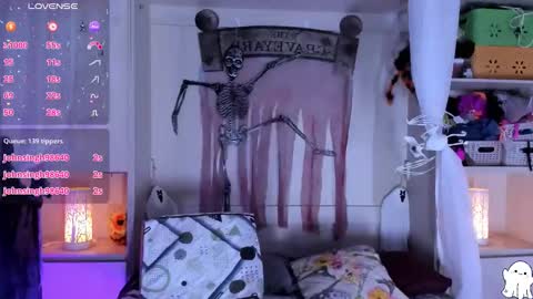 Snapshot of liiavega chatting on 10.23.25 online show from 10.23.25