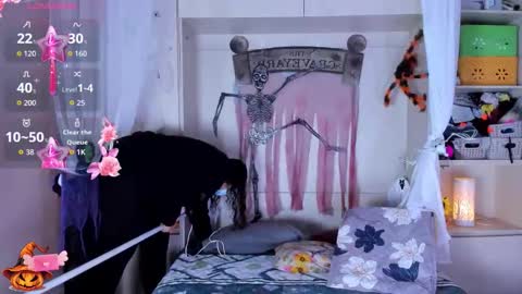 Snapshot of liiavega chatting on 10.25.25 online show from 10.25.25