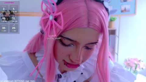 Snapshot of lilith_vamp chatting on 11.10.25 LILITH 200 LIKES Thursday Clown Costume M online show from 11.10.25
