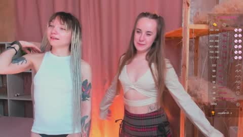 Hello our names are Kate and Alice this is our first day here. online show from 12.03.24