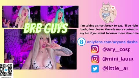 Snapshot of little__ary chatting on 01.25.25 little ary online show from 01.25.25