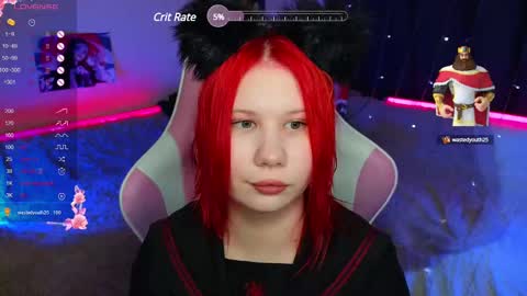 Snapshot of little_kitsune chatting on 02.26.25 Rachel online show from 02.26.25