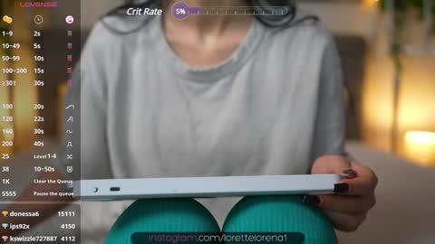 Snapshot of lorettelorenaa chatting on 12.30.24 LoretteLorena online show from 12.30.24