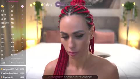 Snapshot of lorettelorenaa chatting on 02.17.25 LoretteLorena online show from 02.17.25
