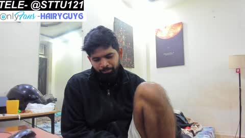 Snapshot of lovehairyindian chatting on 01.07.25 Indian hairy online show from 01.07.25
