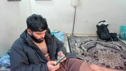 Snapshot of lovehairyindian chatting on 01.23.25 Indian hairy online show from 01.23.25