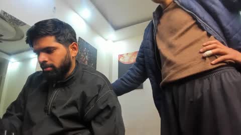 Snapshot of lovehairyindian chatting on 01.29.25 Indian hairy online show from 01.29.25