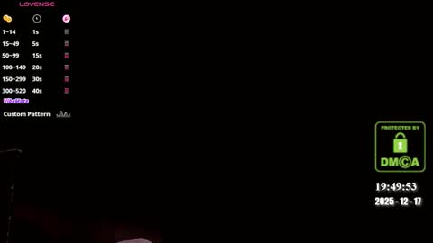 Snapshot of lovely_asahi chatting on 12.17.25 lovely asahi online show from 12.17.25