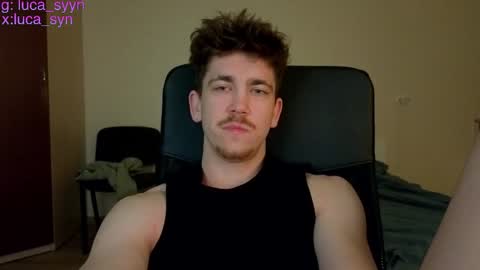Snapshot of luca_syn chatting on 04.15.26 Luca S online show from 04.15.26