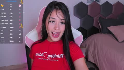 Snapshot of luci_naughty_ chatting on 01.07.25 Luciana Rest time I will return on December 2. online show from 01.07.25