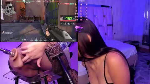 Snapshot of lunaaridi chatting on 10.25.25 Luna online show from 10.25.25