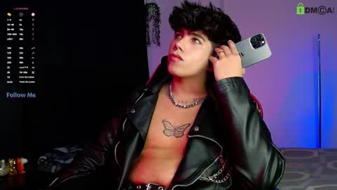 Snapshot of lylebennett_ chatting on 11.10.25 Lyle Bennett Freelance Model online show from 11.10.25