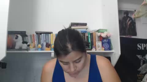 Snapshot of madfeather chatting on 10.14.25 Letty online show from 10.14.25