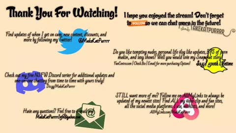 Kat Purrrr Enter my Public Discord   online show from 02.21.25