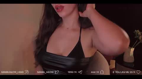 Snapshot of mamiemeow chatting on 07.18.26 Your Miss Alice online show from 07.18.26
