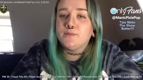 ManicPixiePop online show from 02.22.26