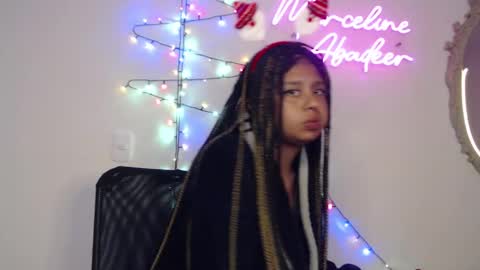 Snapshot of marceline_abadeer00 chatting on 12.25.24 Michell Dayan online show from 12.25.24