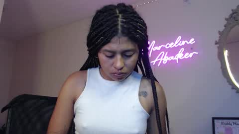 Snapshot of marceline_abadeer00 chatting on 01.28.25 Michell Dayan online show from 01.28.25