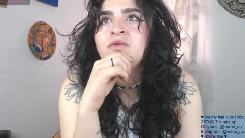 Snapshot of marceline_uu chatting on 03.30.26 M A R C I online show from 03.30.26