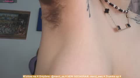Snapshot of marceline_uu chatting on 06.27.26 M A R C I online show from 06.27.26