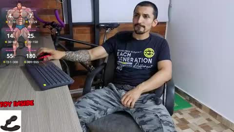 Snapshot of marckmuscle chatting on 09.29.25 Marck Independent model online show from 09.29.25