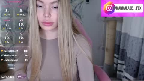 Marmalade Fox online show from 03.21.26