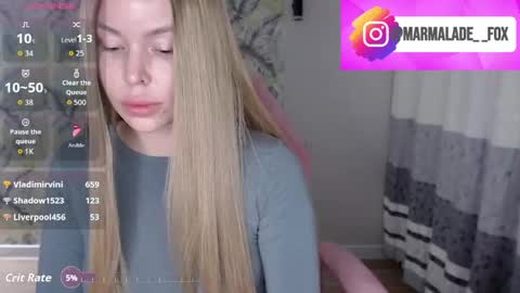 Marmalade Fox online show from 04.16.26