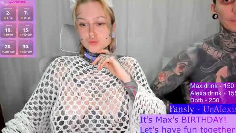 Snapshot of max69alexa chatting on 01.13.25 Ur sweet heart online show from 01.13.25