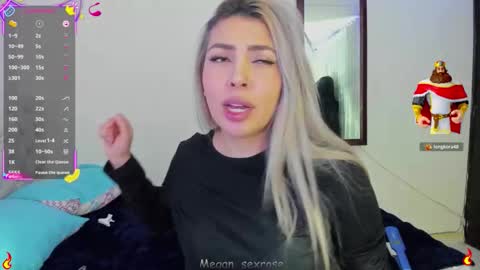 Megan rose online show from 02.21.26