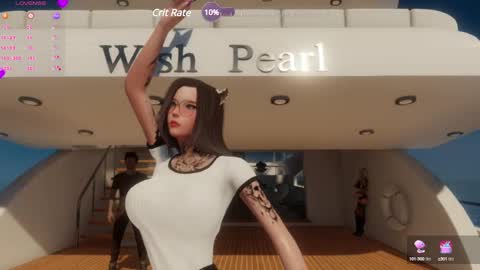 Snapshot of meganfantastic chatting on 01.19.25 Megan online show from 01.19.25