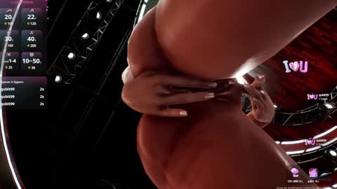 Snapshot of meganfantastic chatting on 02.06.25 Megan online show from 02.06.25