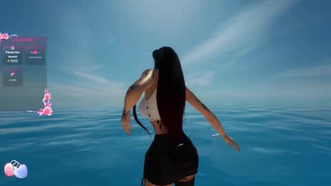 Snapshot of meganfantastic chatting on 09.10.25 Megan online show from 09.10.25