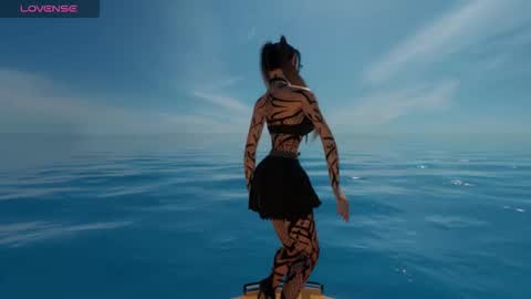 Snapshot of meganfantastic chatting on 10.01.25 Megan online show from 10.01.25