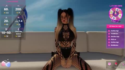 Snapshot of meganfantastic chatting on 10.09.25 Megan online show from 10.09.25