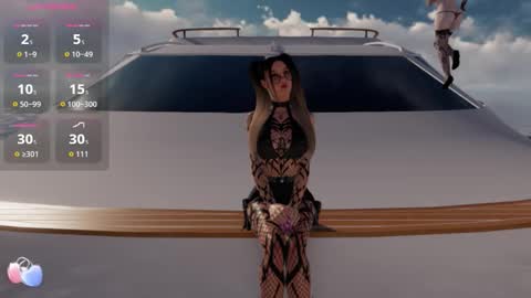 Snapshot of meganfantastic chatting on 10.12.25 Megan online show from 10.12.25