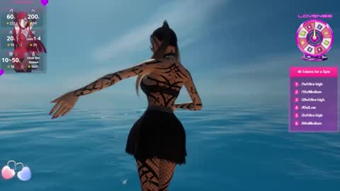 Snapshot of meganfantastic chatting on 10.22.25 Megan online show from 10.22.25