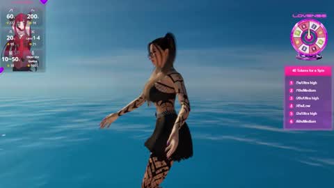 Snapshot of meganfantastic chatting on 10.25.25 Megan online show from 10.25.25