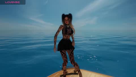 Snapshot of meganfantastic chatting on 10.29.25 Megan online show from 10.29.25