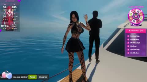 Snapshot of meganfantastic chatting on 11.02.25 Megan online show from 11.02.25