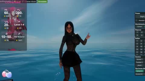 Snapshot of meganfantastic chatting on 11.22.25 Megan online show from 11.22.25