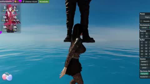 Snapshot of meganfantastic chatting on 11.22.25 Megan online show from 11.22.25