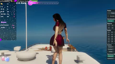 Snapshot of meganfantastic chatting on 12.03.25 Megan online show from 12.03.25