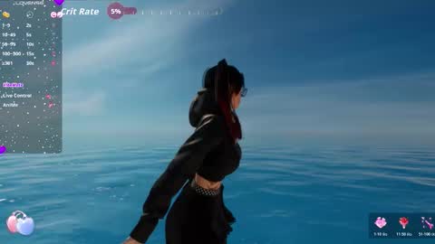 Snapshot of meganfantastic chatting on 12.13.25 Megan online show from 12.13.25