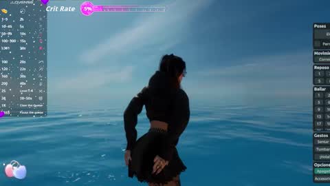 Snapshot of meganfantastic chatting on 12.21.25 Megan online show from 12.21.25