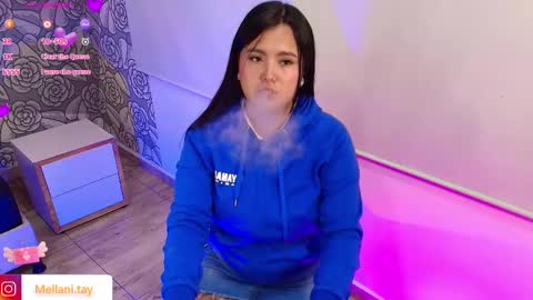 Snapshot of mellani_tay chatting on 02.20.25 Mellani online show from 02.20.25