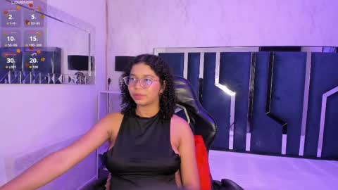 Snapshot of milahall__ chatting on 10.14.25 Milenna online show from 10.14.25