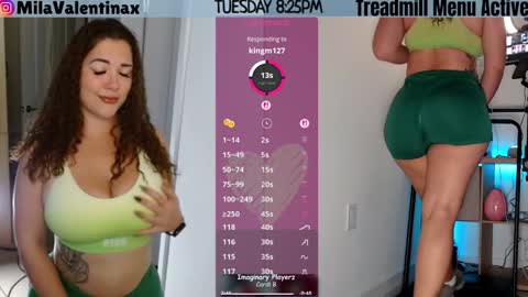 Mila Valentina online show from 03.18.26