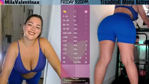 Mila Valentina online show from 04.18.26