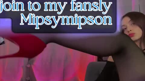 Snapshot of mipsymipson chatting on 02.21.25 NEXT STREAM NOVEMBER 27282930 online show from 02.21.25